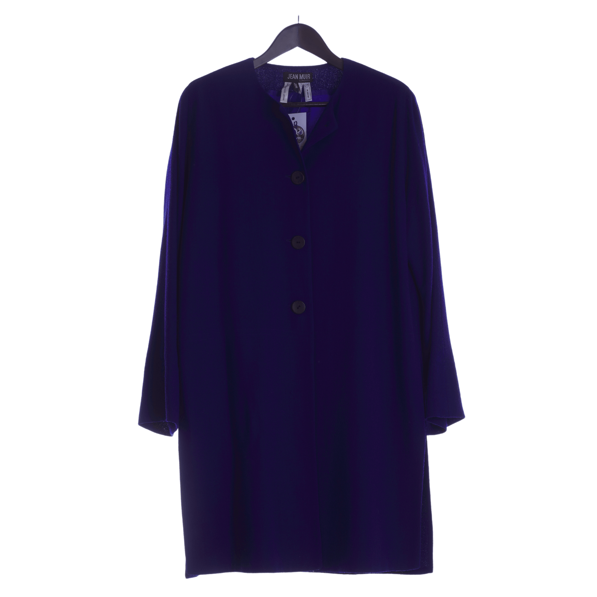 Jean Muir Wool Royal Blue Jacket UK Size – Ava Iva