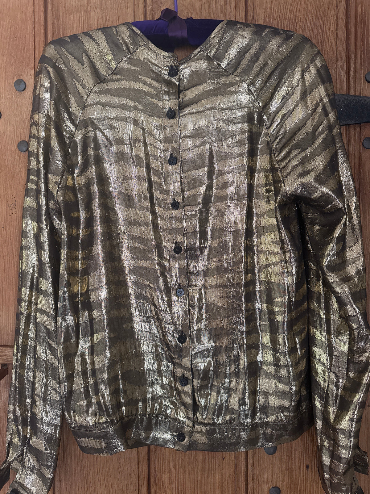 Mulberry Gold silk  top 12