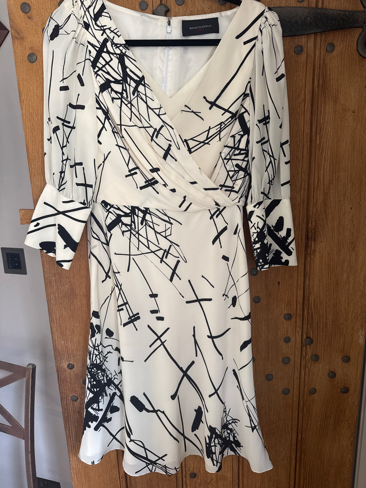 Stunning Bruce Oldfield Silk Dress S