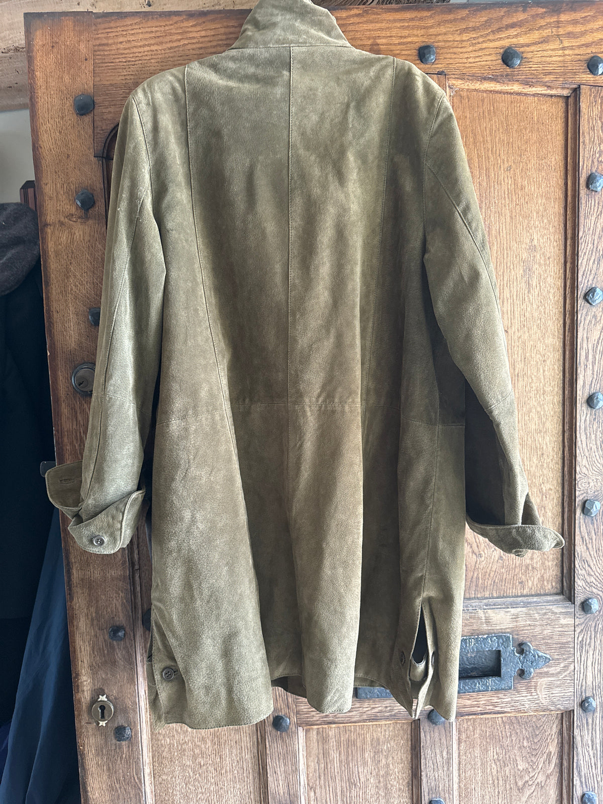 Vintage Womens Maddox Khaki Suede