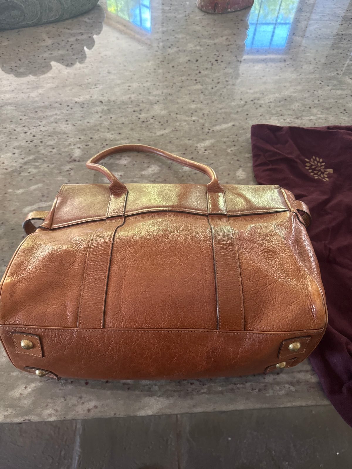 Mulberry Bayswater Rare Heritage Oak Tan Bag