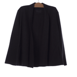 Oska 100% Virgin Wool Grey Long Sleeved Jacket Uk Size 12