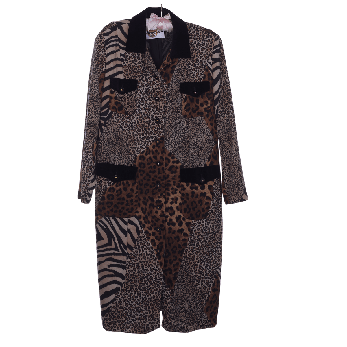 Antonette Animal Print Coat UK Size 10 - Ava & Iva