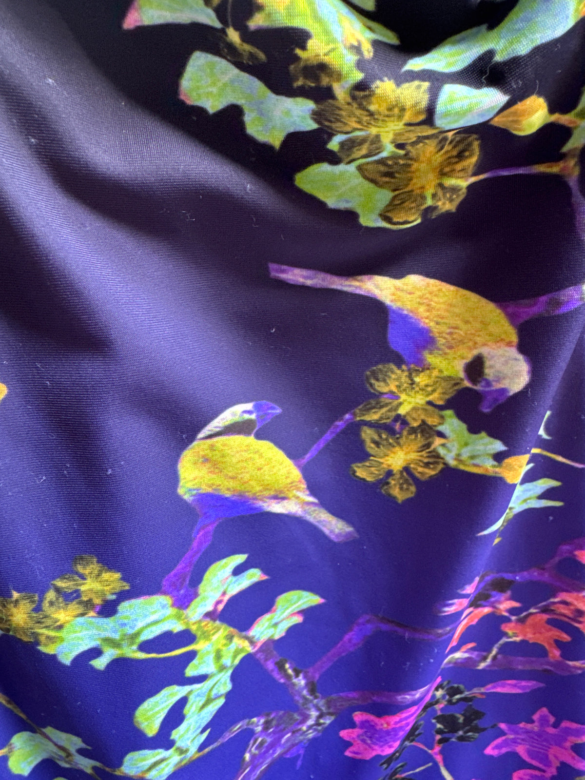 Roberta Cavalli Purple Dress S