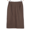 Caroline Charles for Womens Journal Vintage Merino Wool Check Skirt. UK Size 10/12 - Ava & Iva