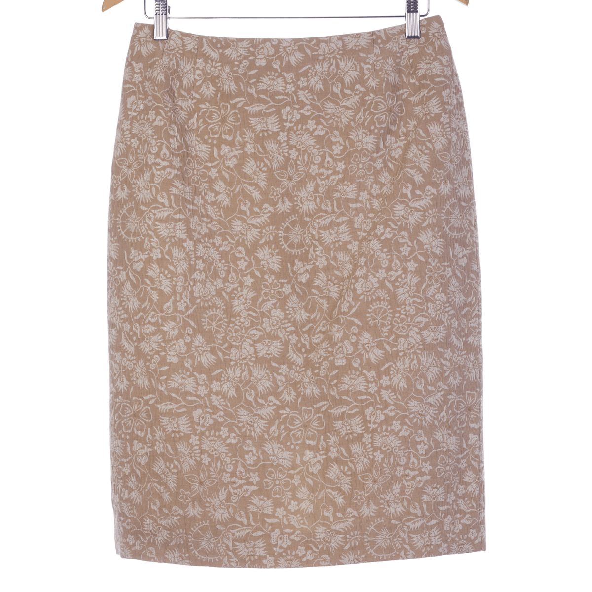 Caroline Charles Skirt Taupe. UK Size 10 - Ava & Iva