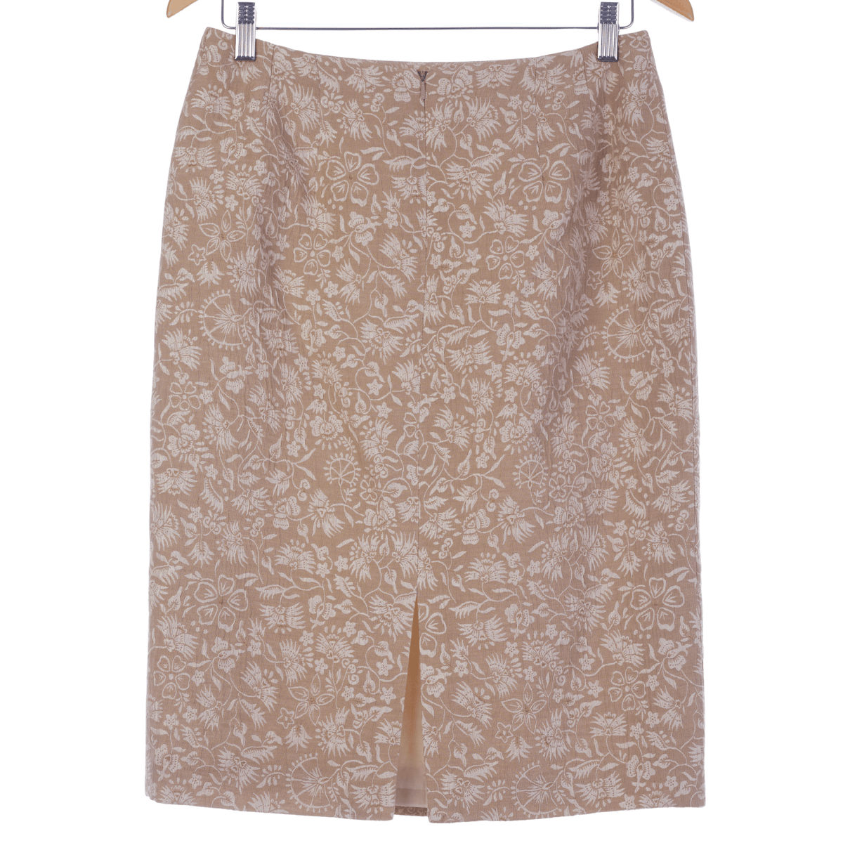Caroline Charles Skirt Taupe. UK Size 10 - Ava & Iva