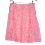 Banana Republic Silk Pink Floral Skirt UK Size 12 - Ava & Iva