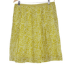 Banana Republic Silk Lime Green Floral Skirt UK Size 12 - Ava & Iva
