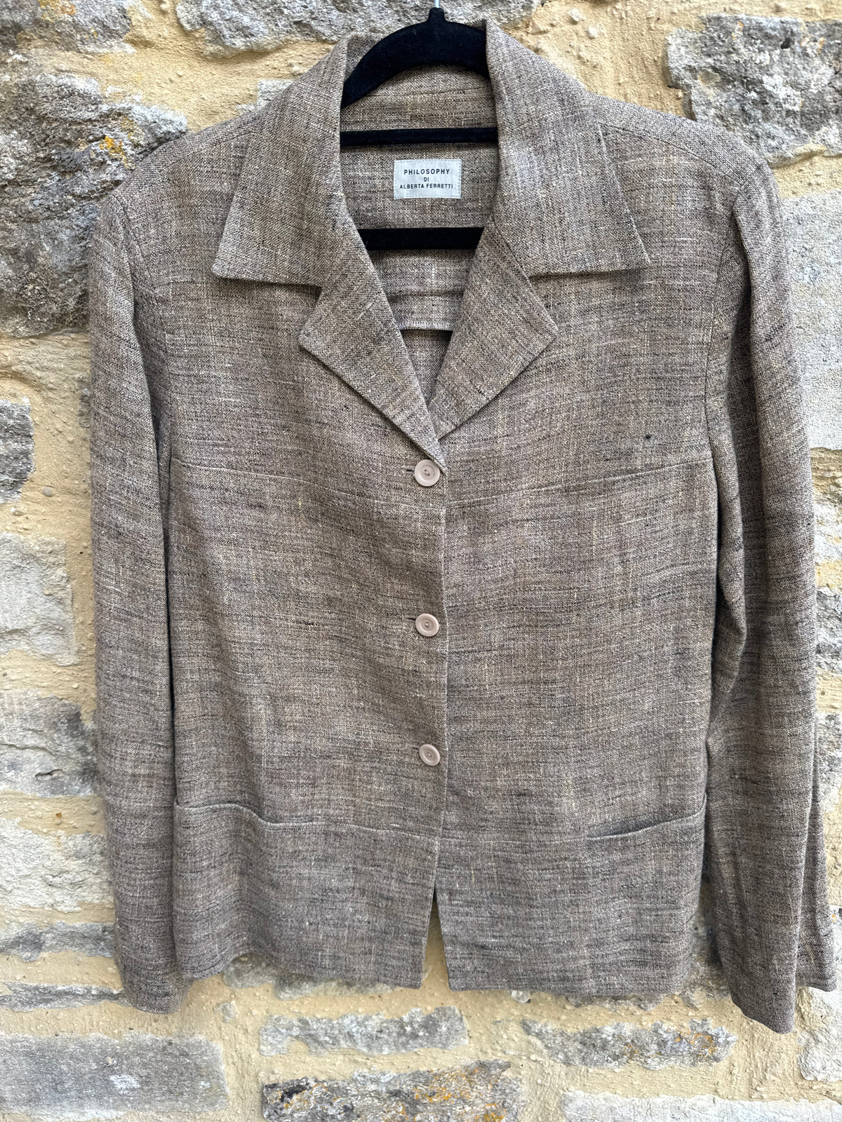 Philosophy Di Alberta Ferretti Linen Jacket 10