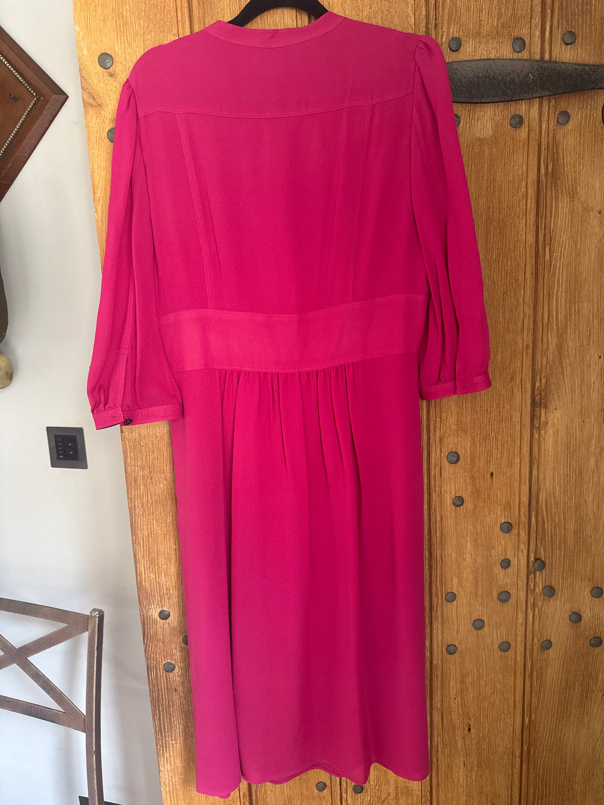Burberry Pink Silk Dress 12