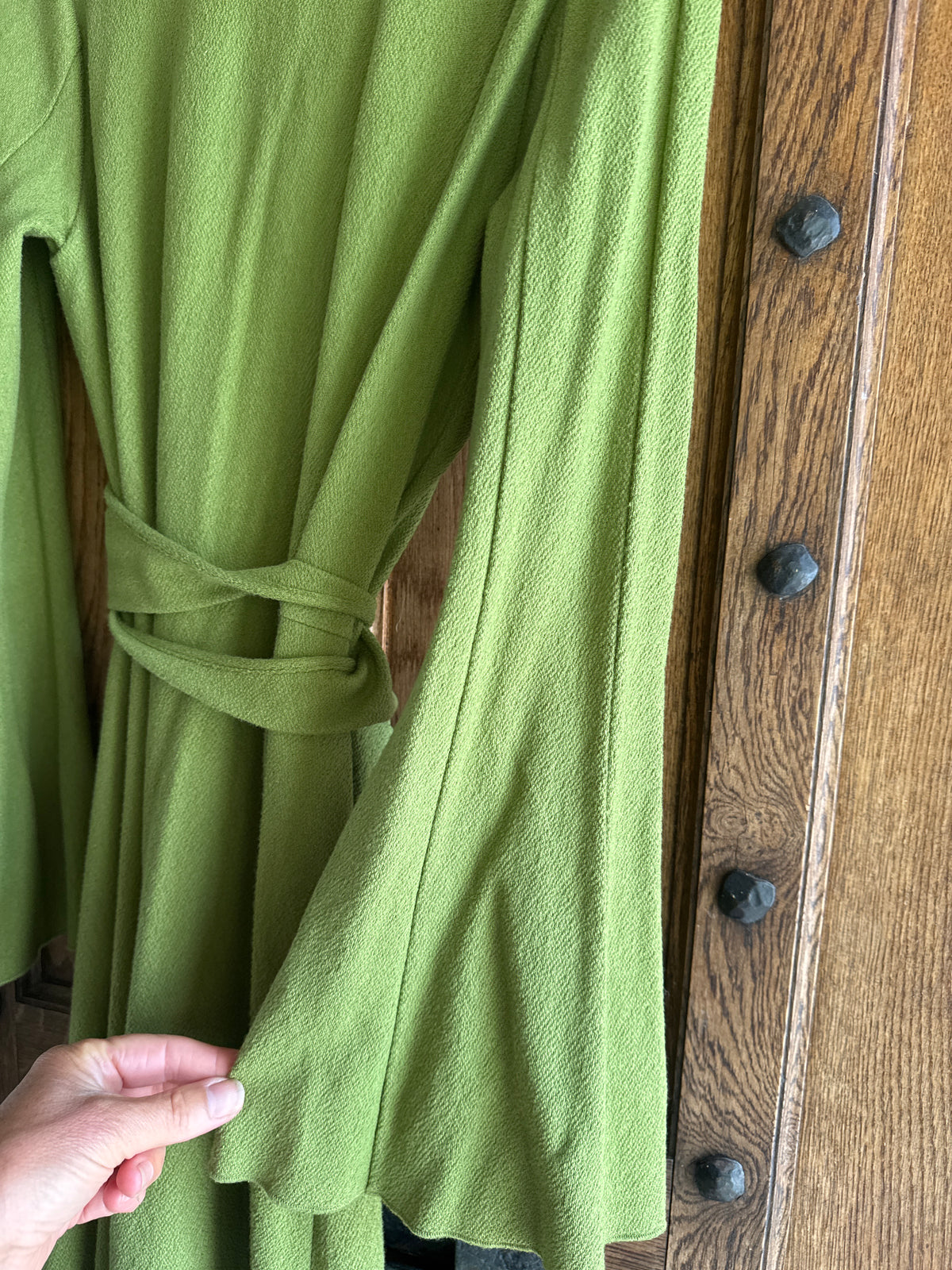 Jigsaw Pea Green Cotton Dres S