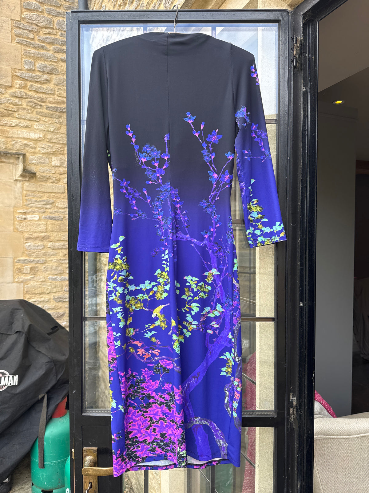 Roberta Cavalli Purple Dress S