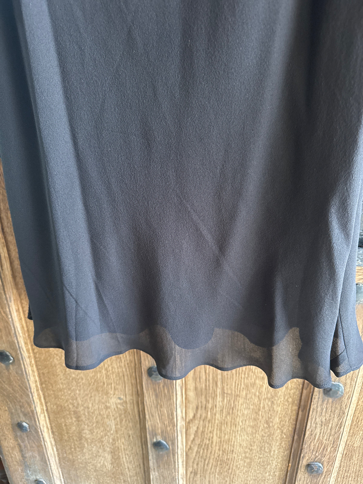 LibeLuLa Silk Black Beaded Dress