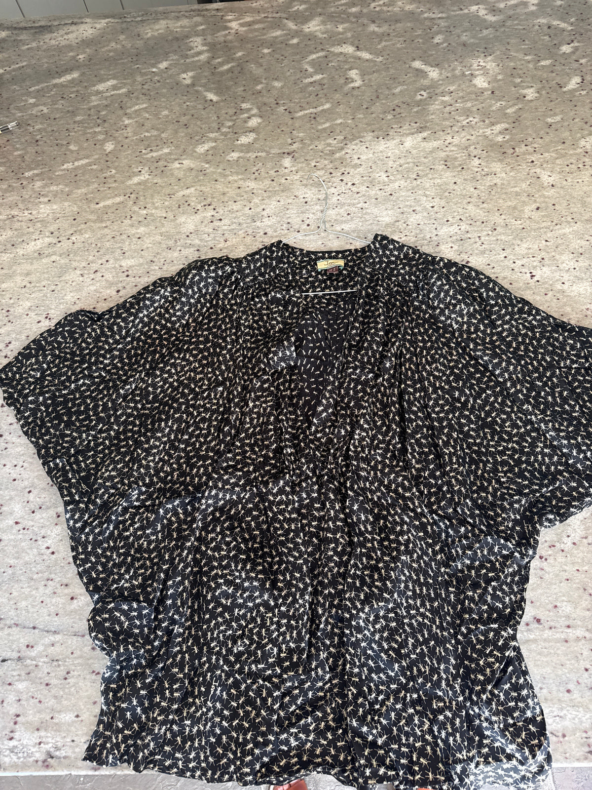 Issa Silk Top With An Ant Print