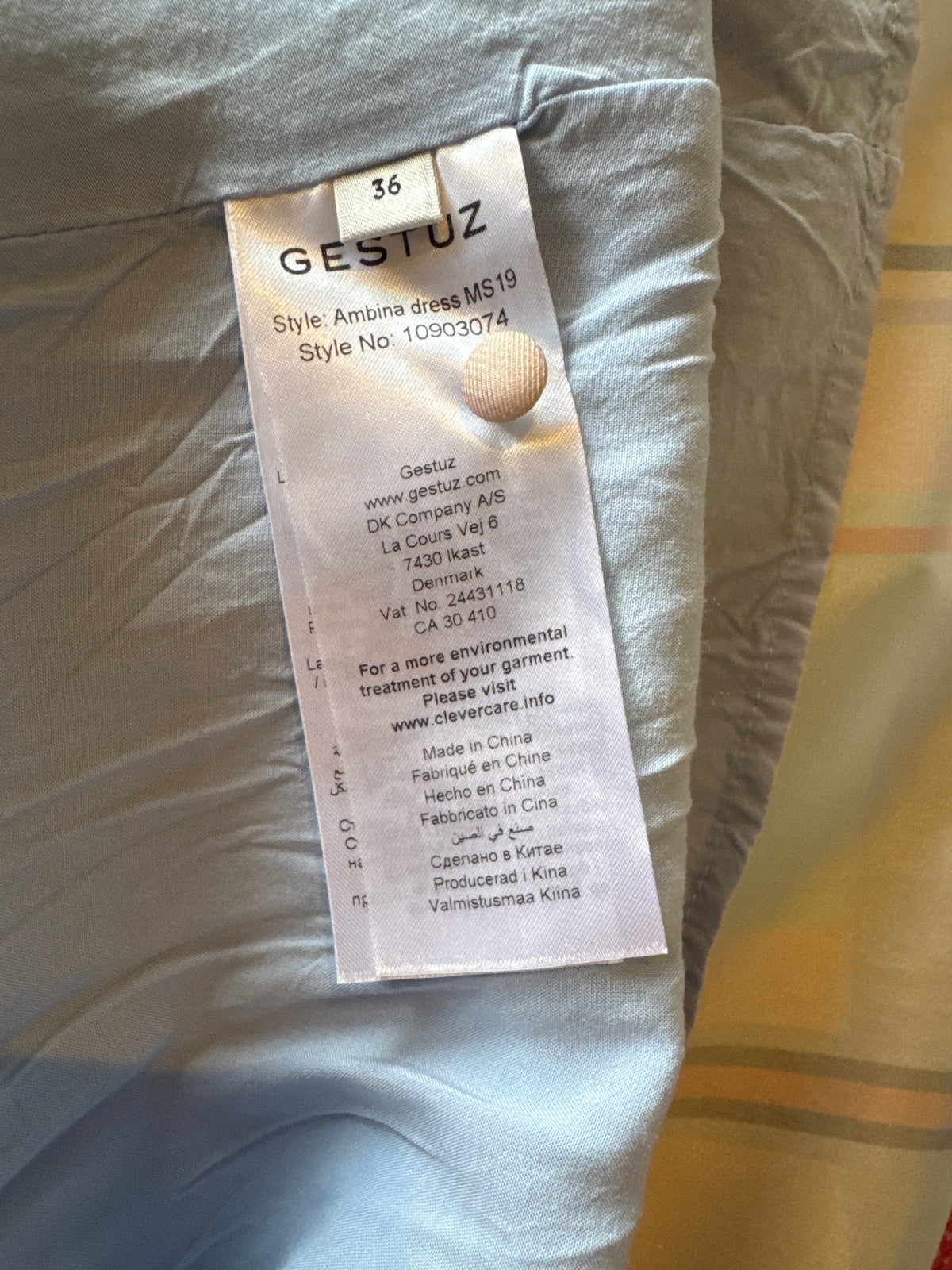 Fabulous Gestuz Wrap Designer Dress S