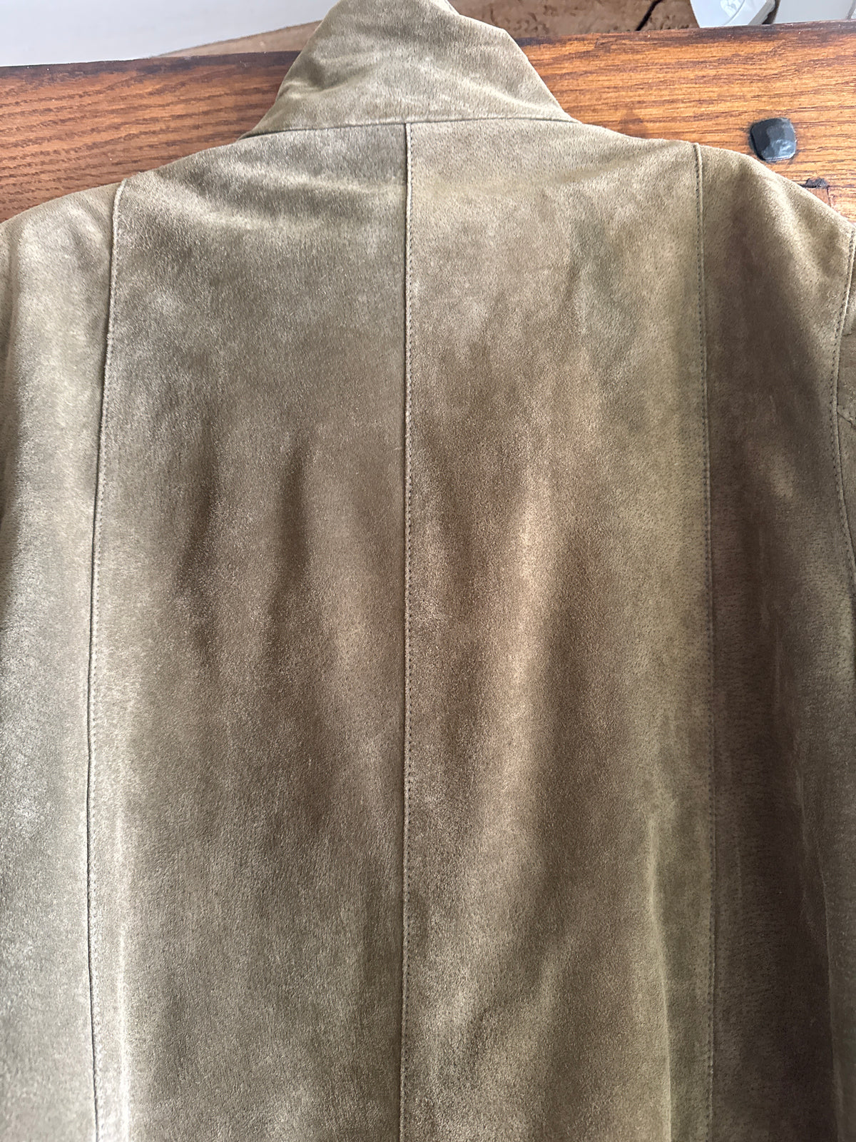 Vintage Womens Maddox Khaki Suede