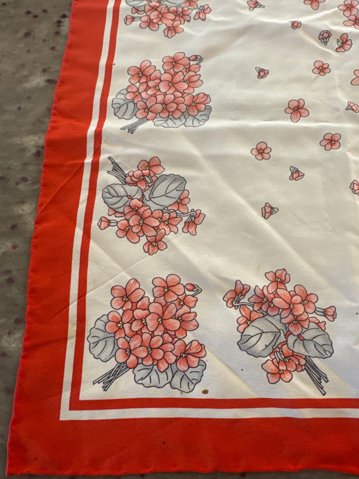 Asprey London large Silk Square Scarf 87cm x 84cm