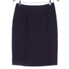 Jaeger Black Skirt with Textured Pattern UK Size Cotton Silk Mix 10 BNWT RRP £250 - Ava & Iva