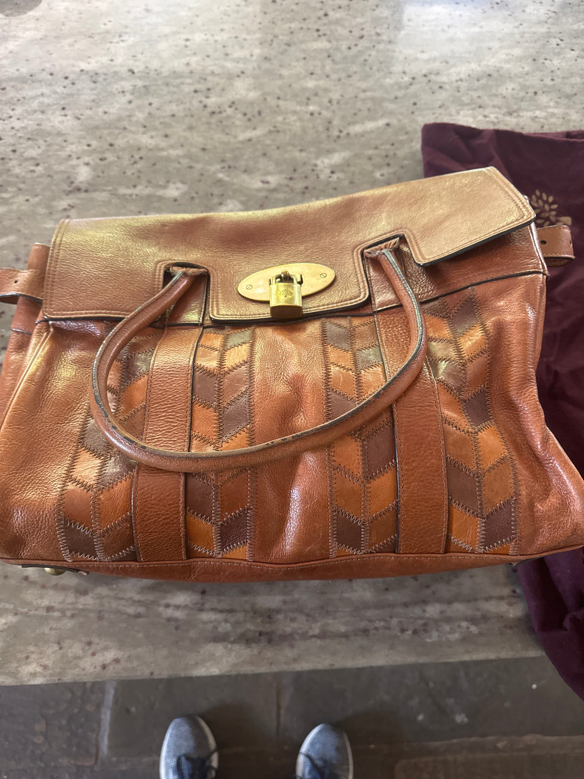 Mulberry Bayswater Rare Heritage Oak Tan Bag
