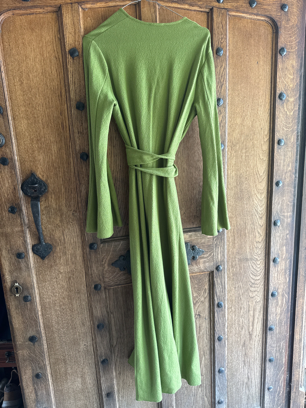 Jigsaw Pea Green Cotton Dres S