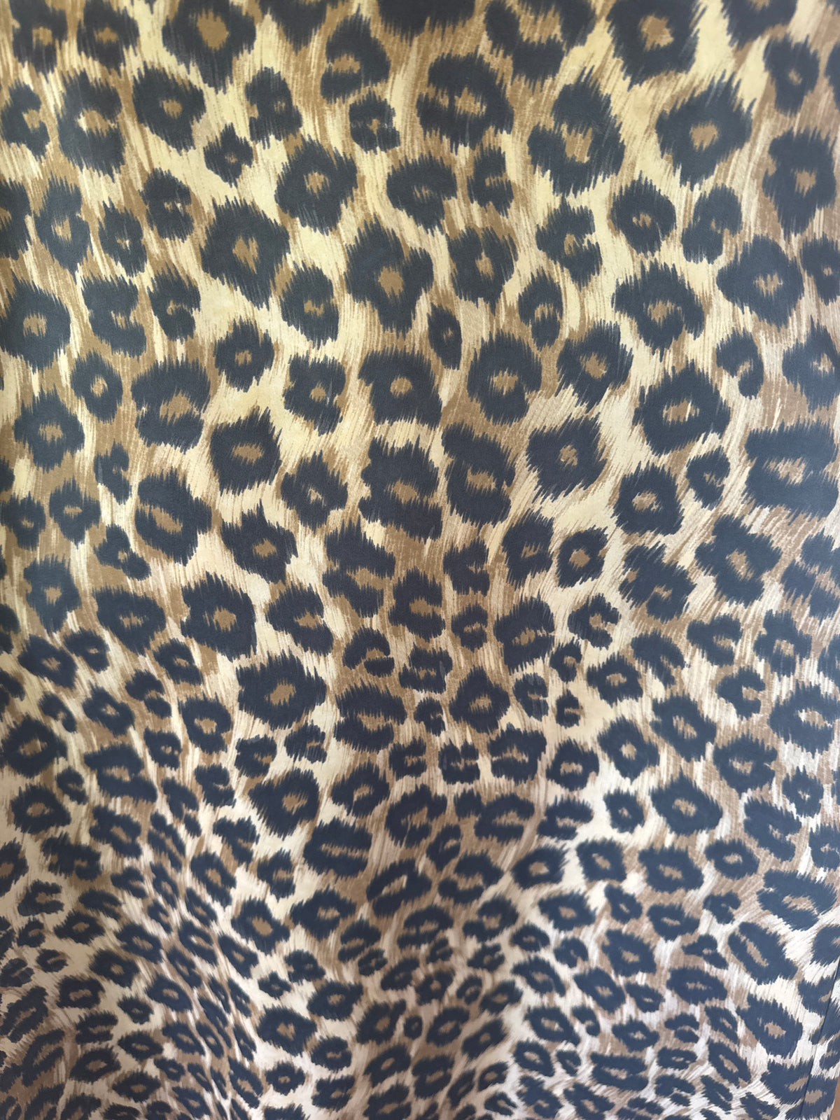 Vintage Leopard Print Raincoat made in Monte- Carlo