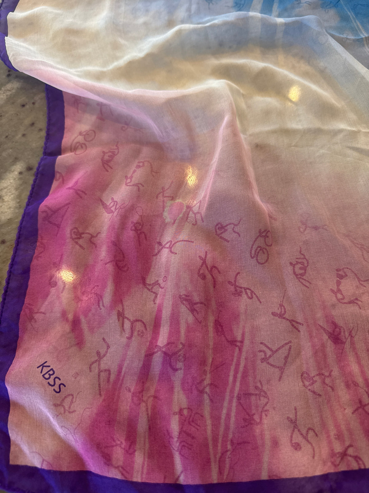 KBSS Handmade Silk Stole