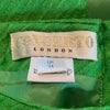 Concerto London Vintage Wool Skirt. Green. UK Size14 - Ava & Iva