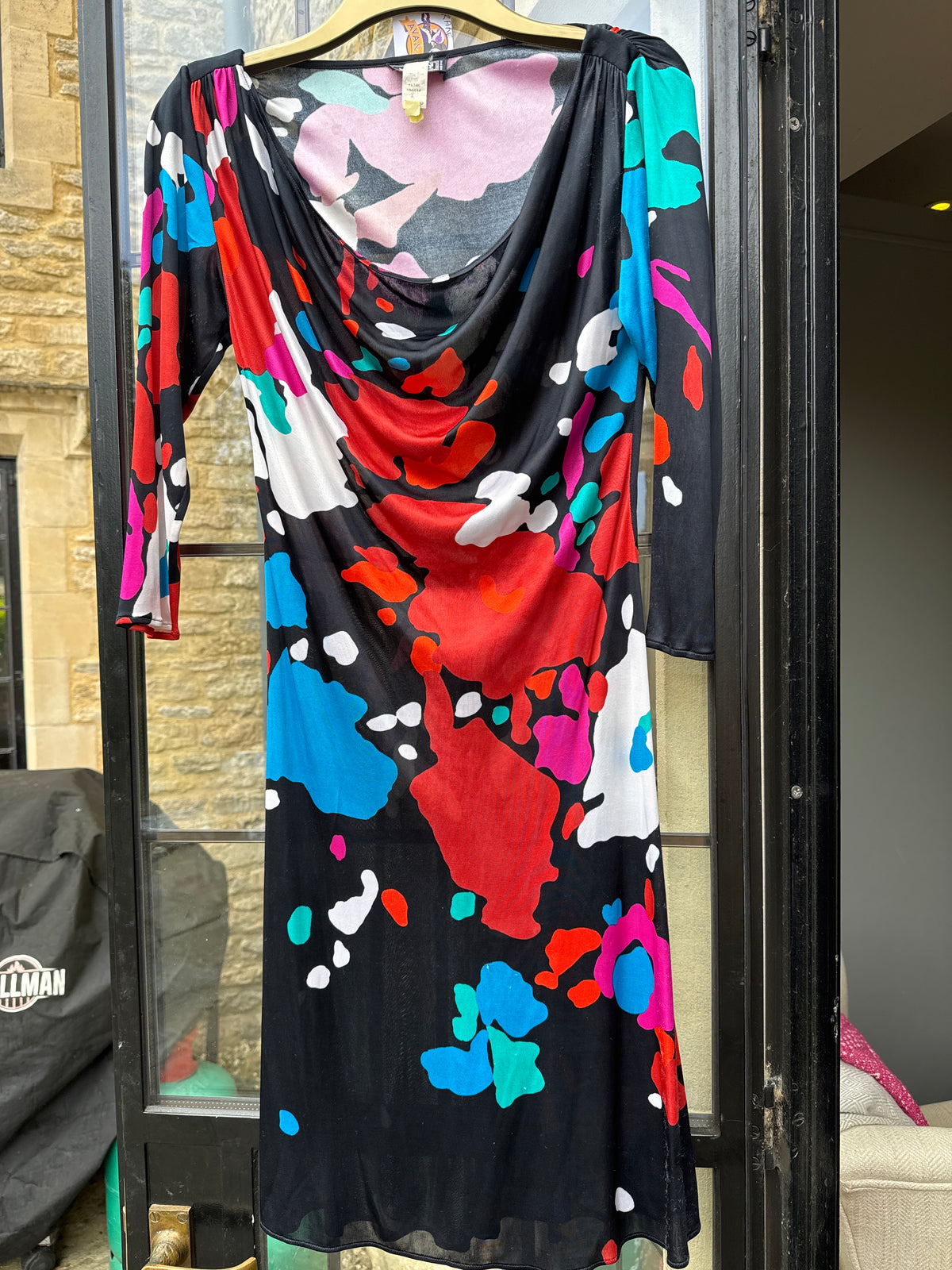 Vintage Gianni Versace Silk Dress Rare S