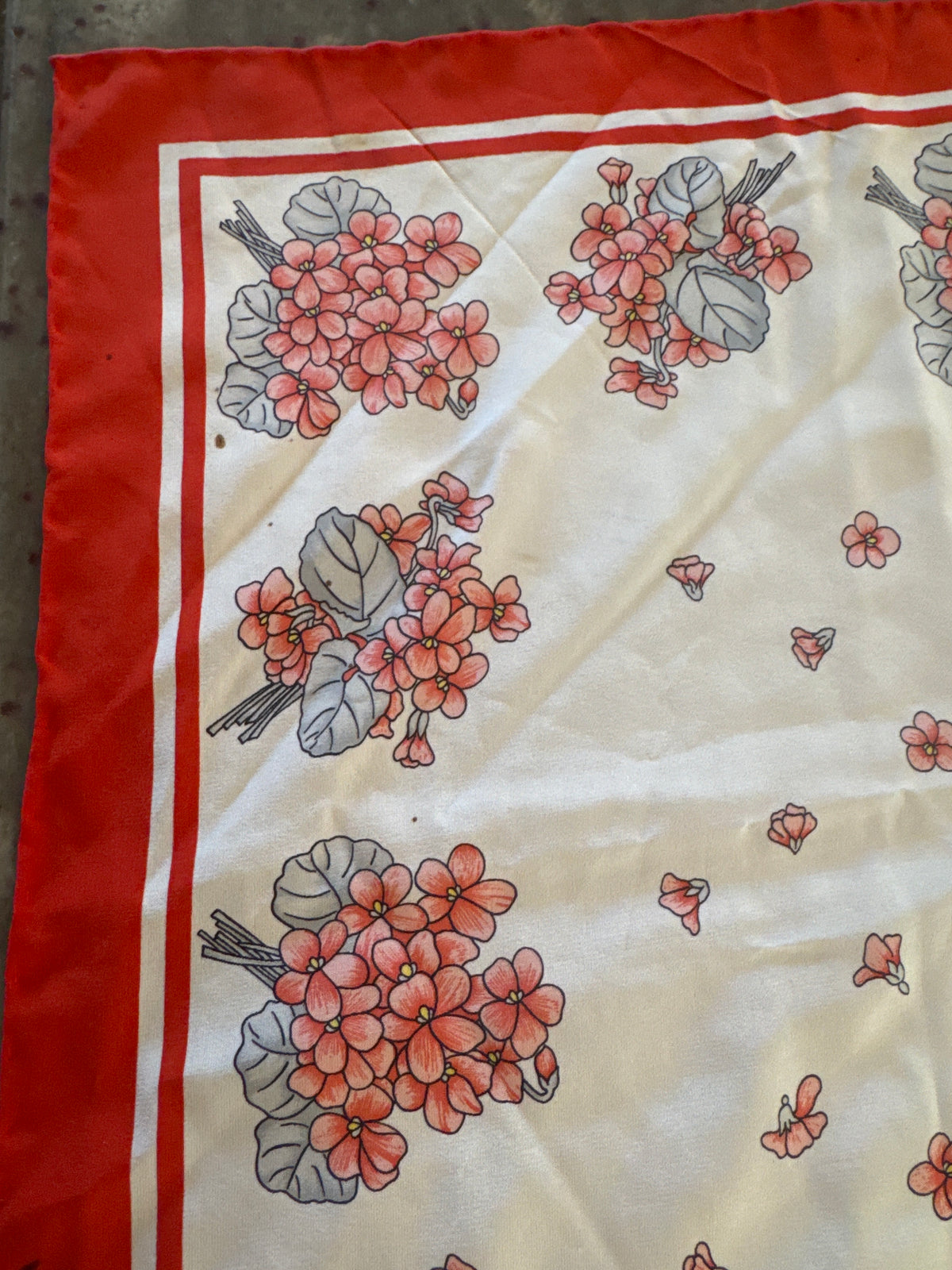 Asprey London large Silk Square Scarf 87cm x 84cm