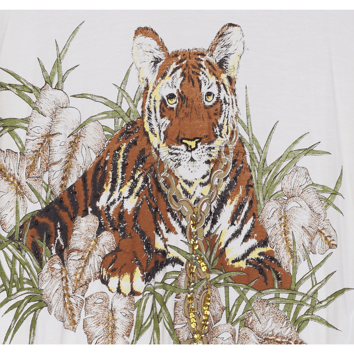 Canda Cream Short Sleeved T-shirt UK Size 14 - Ava & Iva