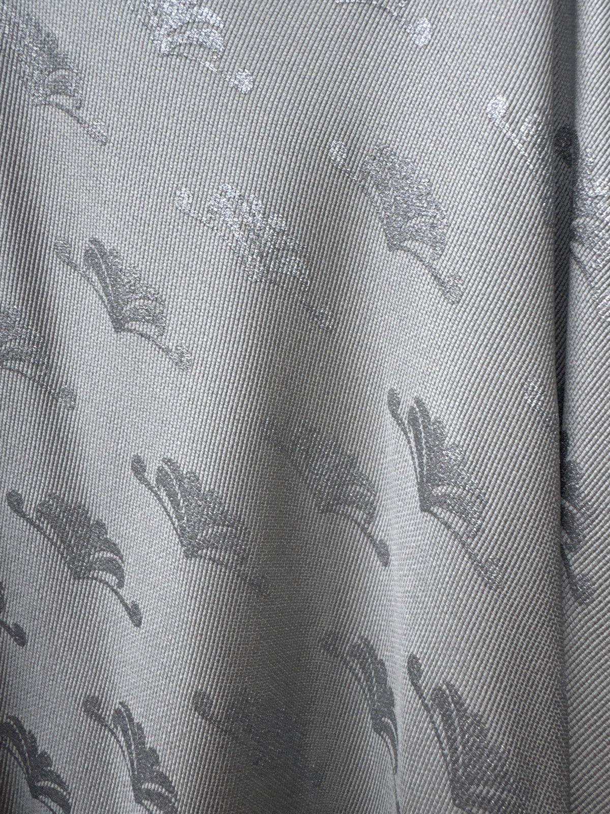 Charles and Patricia Lester Amazing Silver Gown