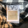 Diane Von Furstenberg Black and White Check Skirt UK SIze 16 - Ava & Iva