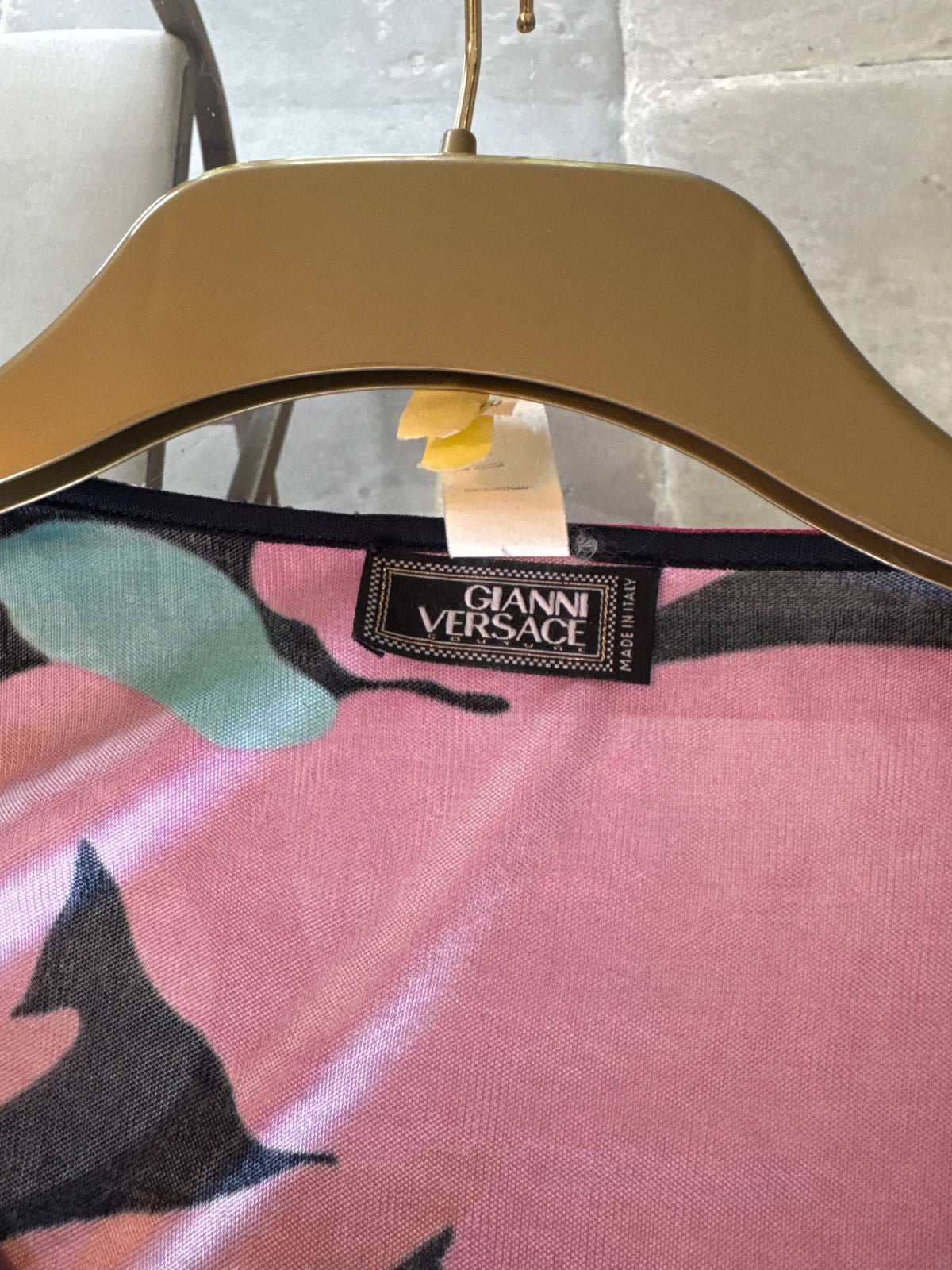 Vintage Gianni Versace Silk Dress Rare S