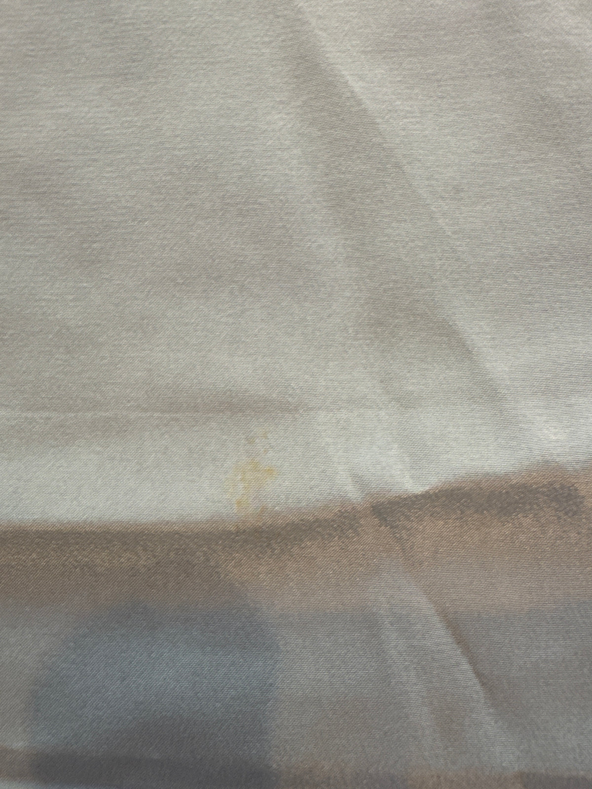 Vintage DIOR Blue Silk Scarf