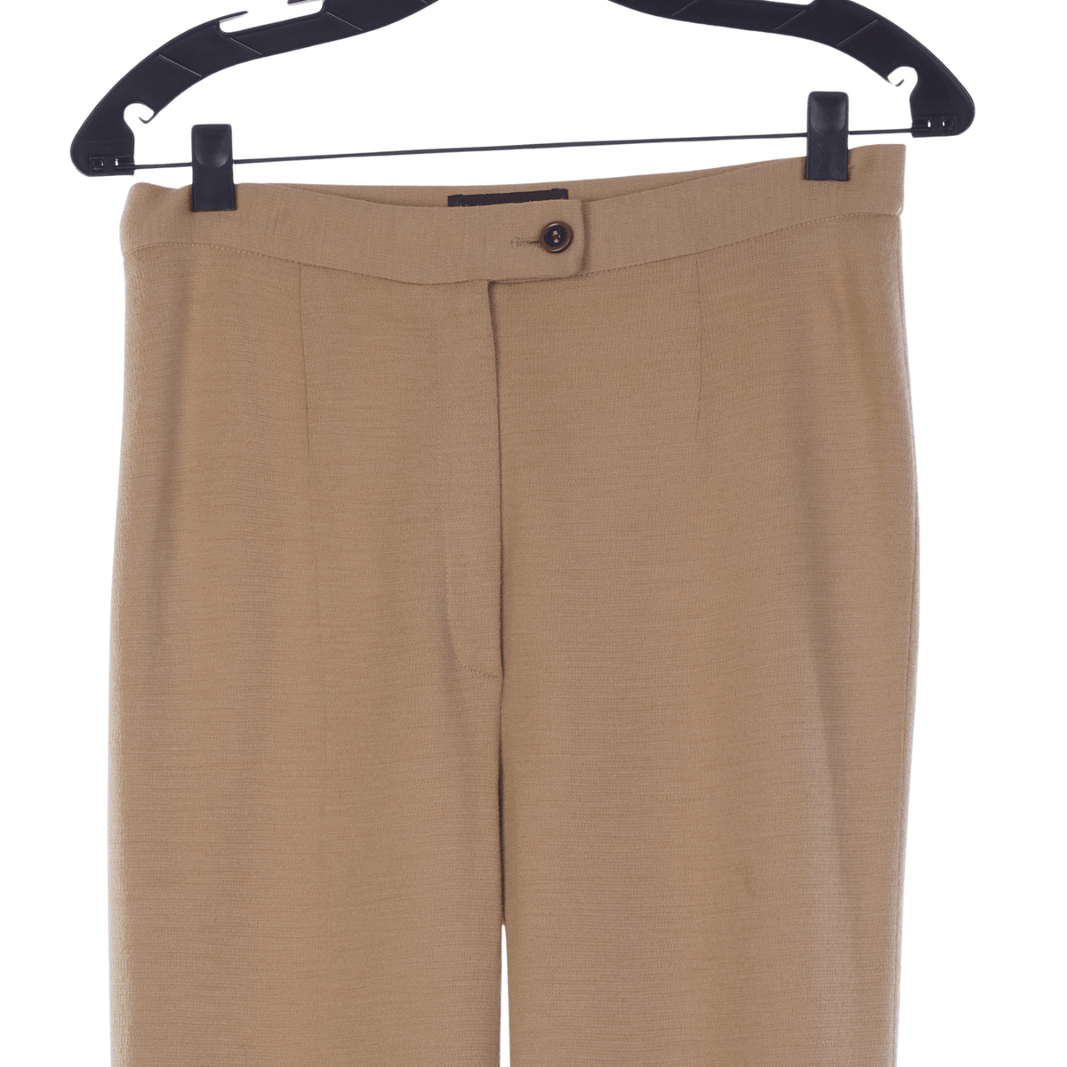 Dolce & Gabbanna Wool Blend Camel Trouser UK Size 12 - Ava & Iva