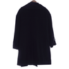 DeJac Cashmere Blend Long Sleeved Black Swing Coat UK Size 16 - Ava & Iva
