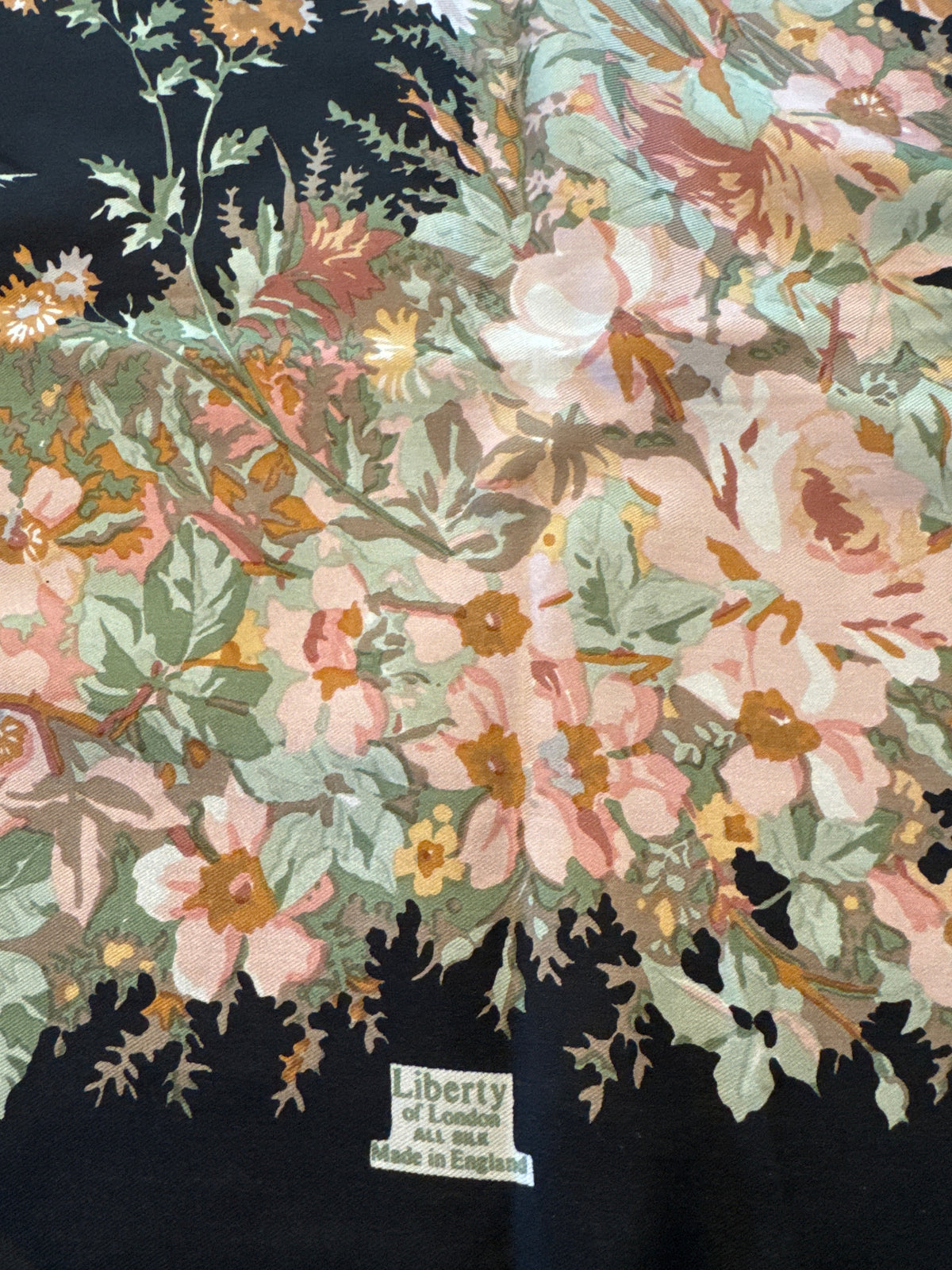 Liberty Vintage Silk Scarf