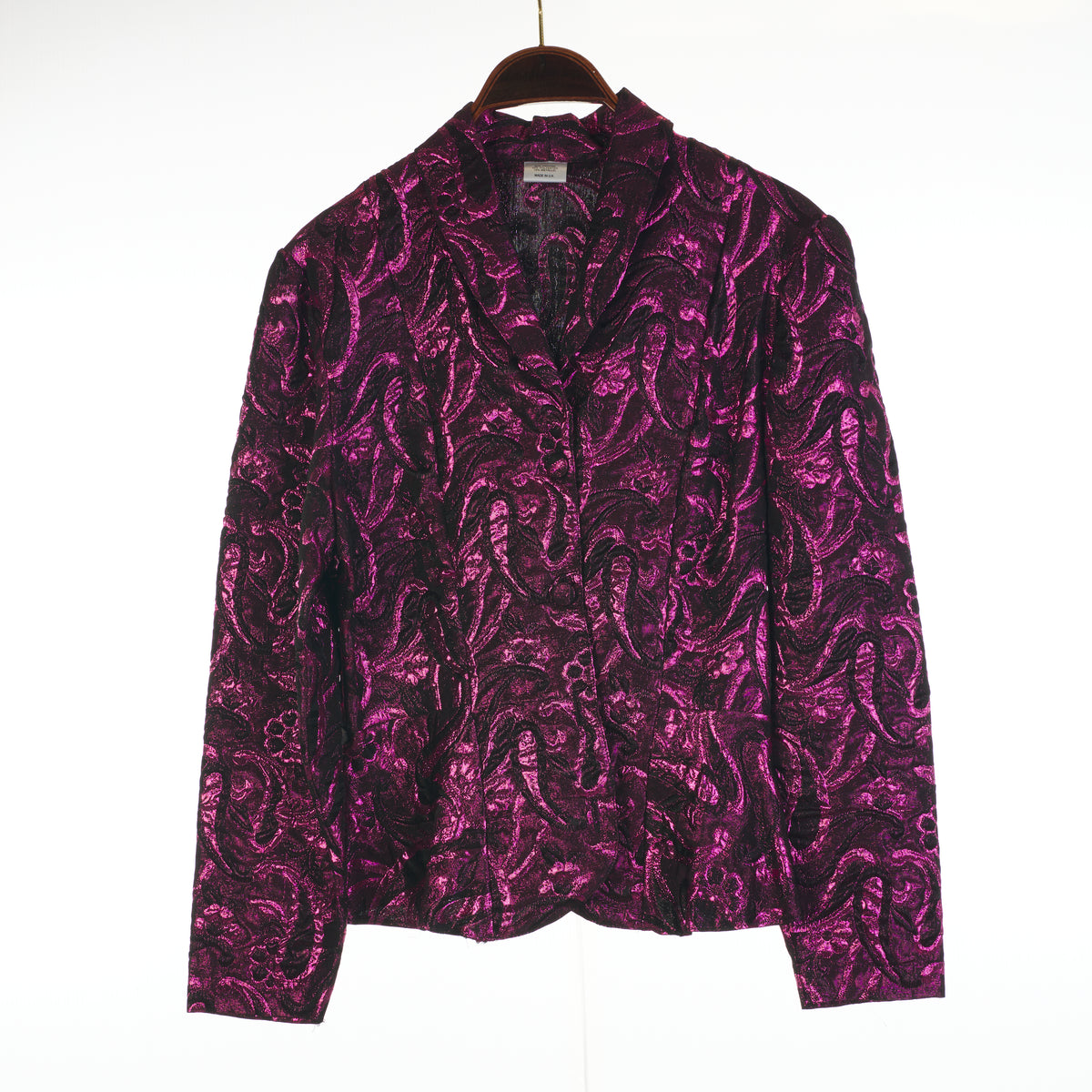 Pink metallic vintage  Jacket UK Size 10/12