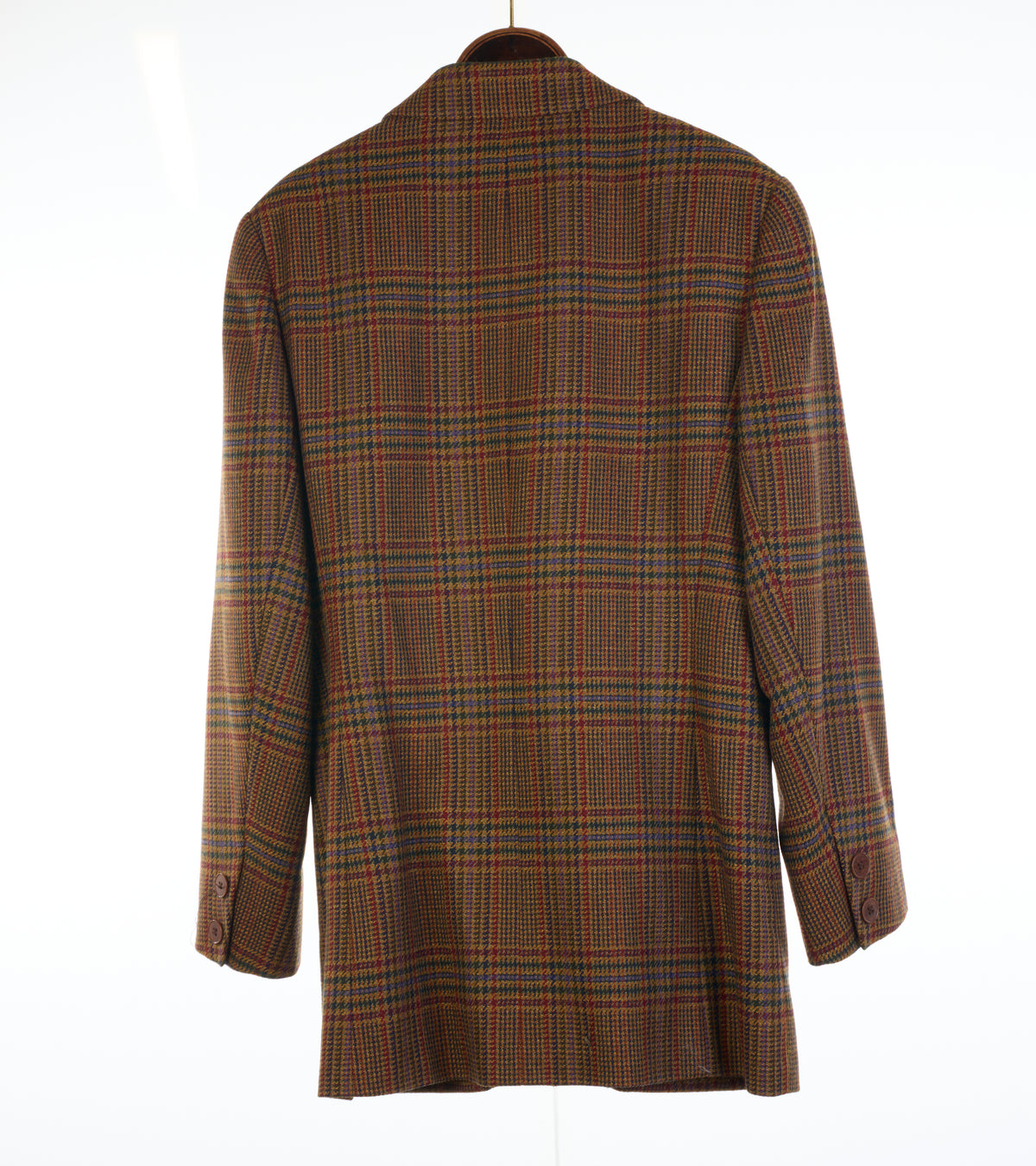 Aquascutum Multicoloured Tapestry Jacket Wool UK Size 14-16