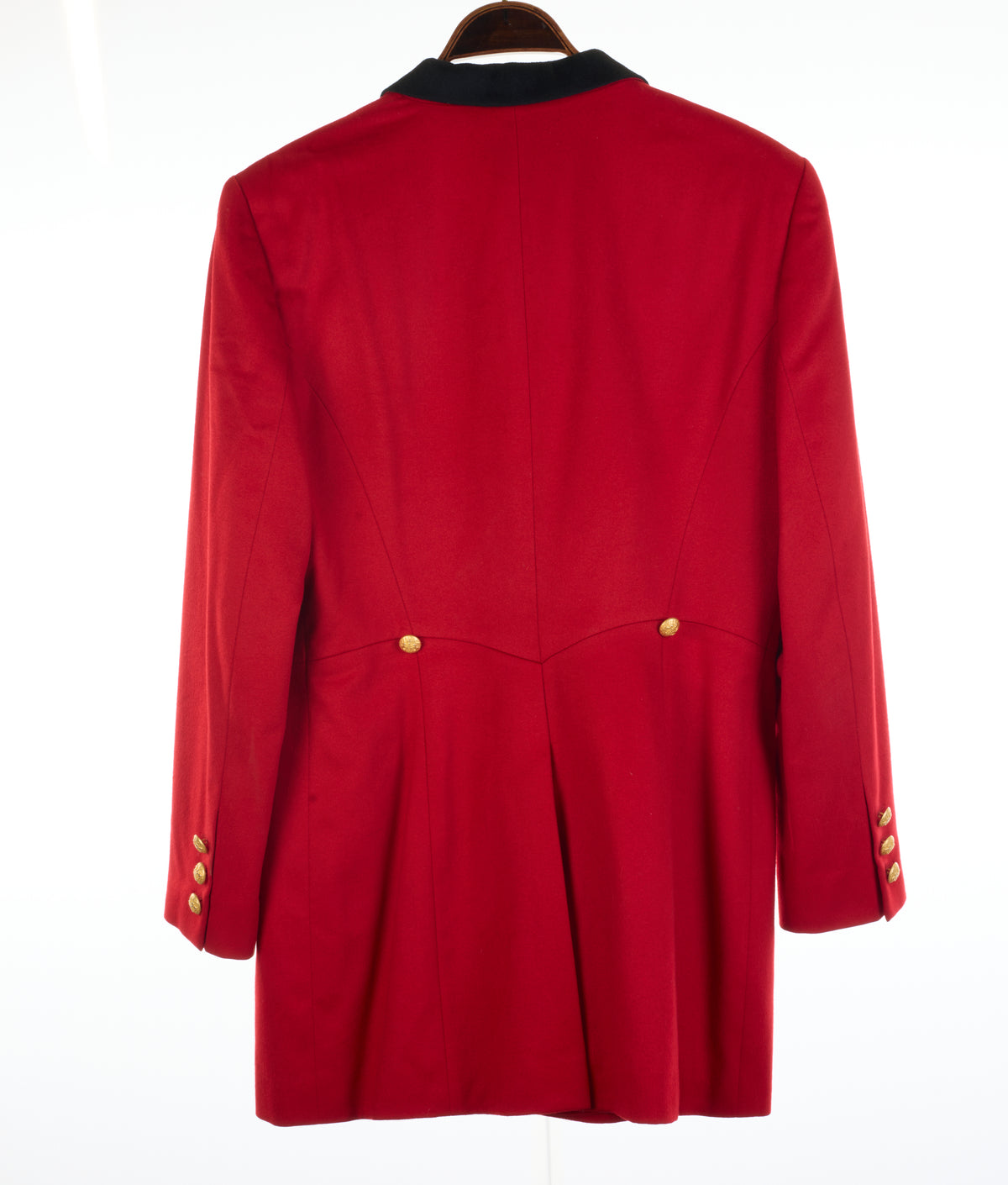 Vintage Escada Margaretha Rey military style Wool Jacket UK Size 14-16