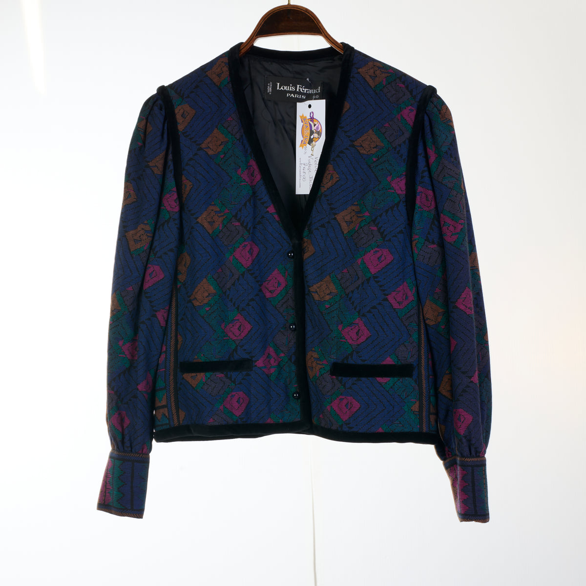 Louie Feraud Vintage Multicoloured Jacket Size M