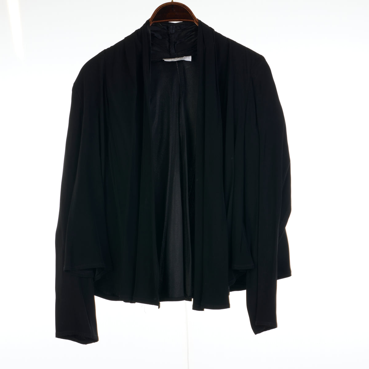 Nicole Farhi Black Waterfall Jacket 14