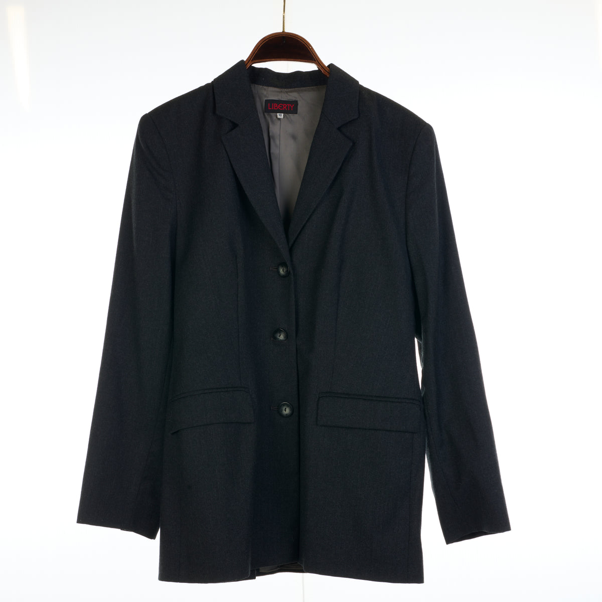 Liberty Grey fine wool Jacket 10