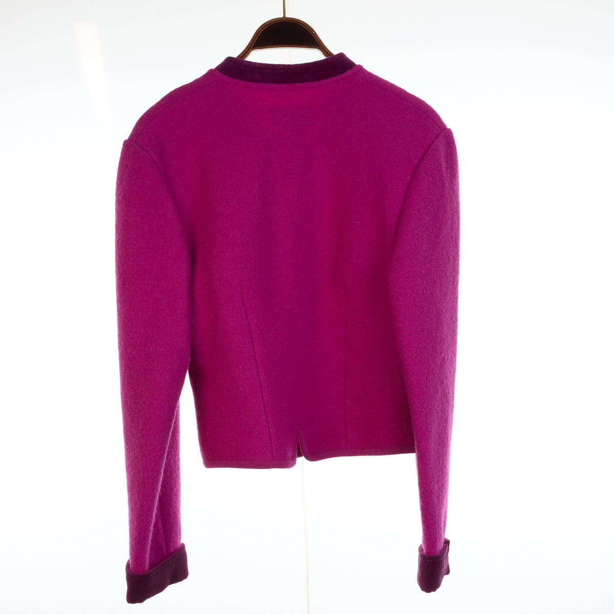 Geiger Vintage Pink boiled Wool Jacket 38