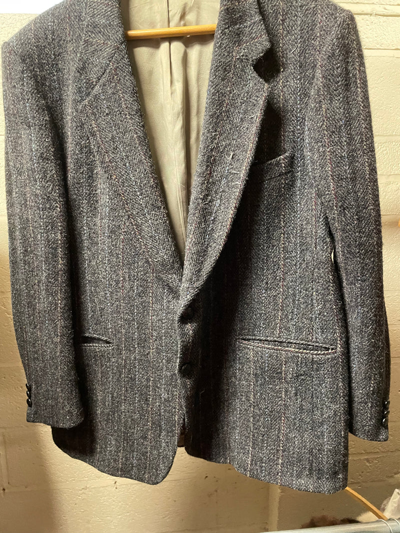 Moore’s Navy Tweed Jacket