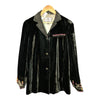 Etro Velvet Dark Brown Long Sleeved Embroidered Jacket & Matching Waistcoat UK Size 8 - Ava & Iva