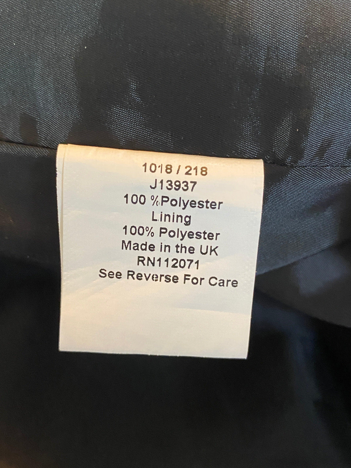 Jigsaw Purple and Black Abstract Pattern Skirt UK Size 12 - Ava & Iva