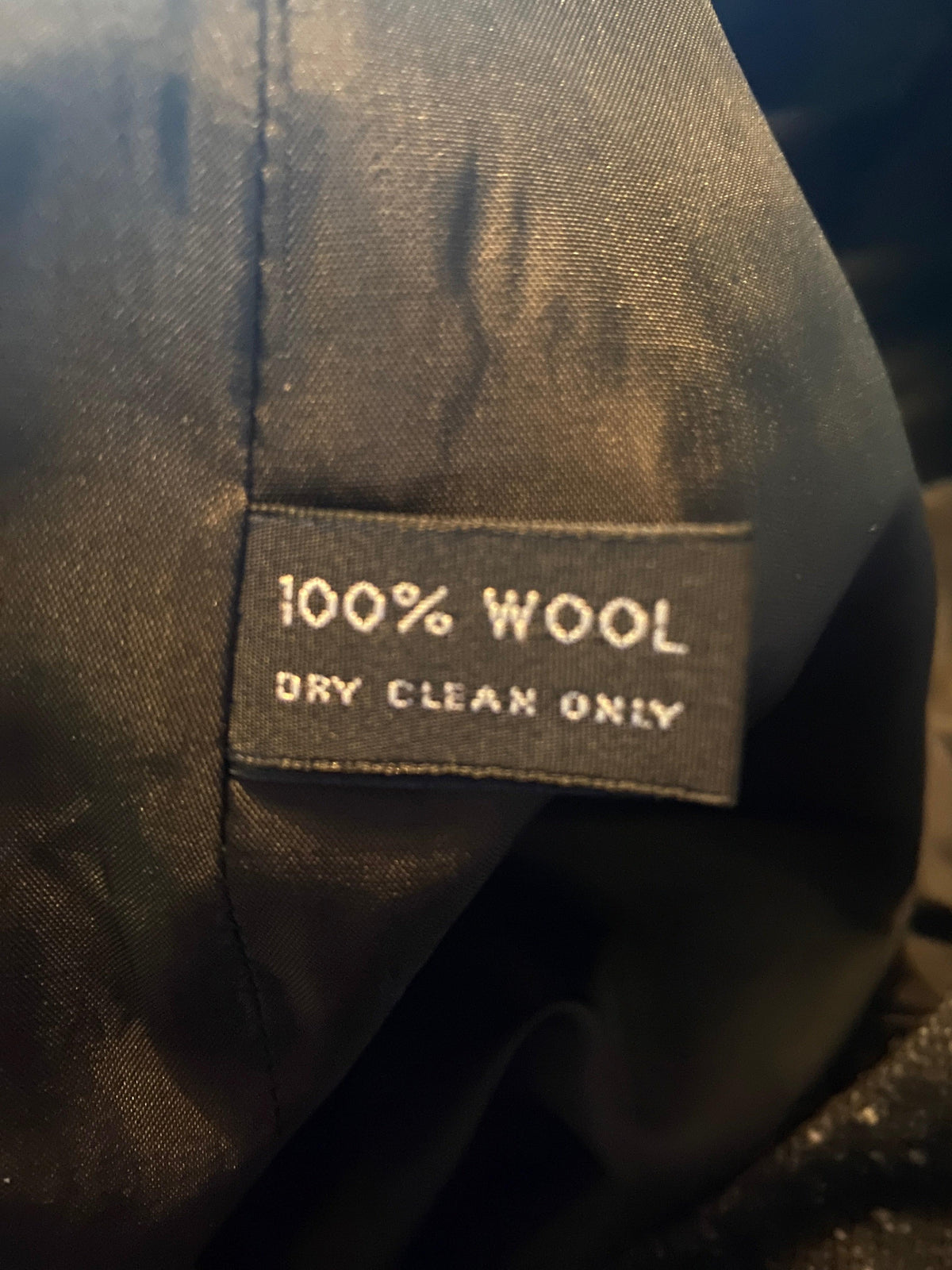 Helen McAlinden 100% Wool Dark Grey Black Fleck Skirt UK Size 16 - Ava & Iva