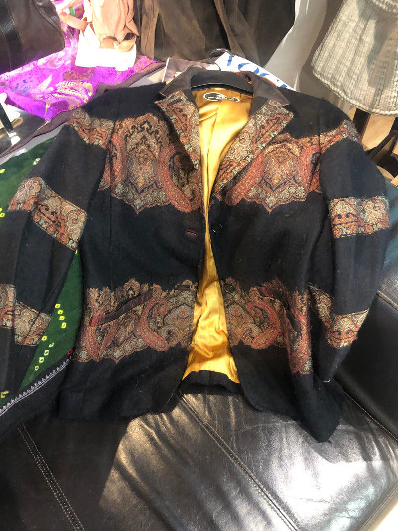 Etro paisley wool jacket - Ava & Iva
